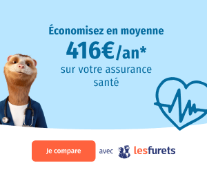Économisez en moyenne 416 € par an sur votre assurance santé avec LesFurets, économie moyenne constatée sous conditions