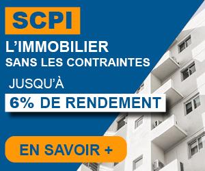 SCPI, l’immobilier sans les contraintes, jusqu’à 6 % de rendement — taux de distribution brut maximal annoncé par l’annonceur, avant impôt et non garanti